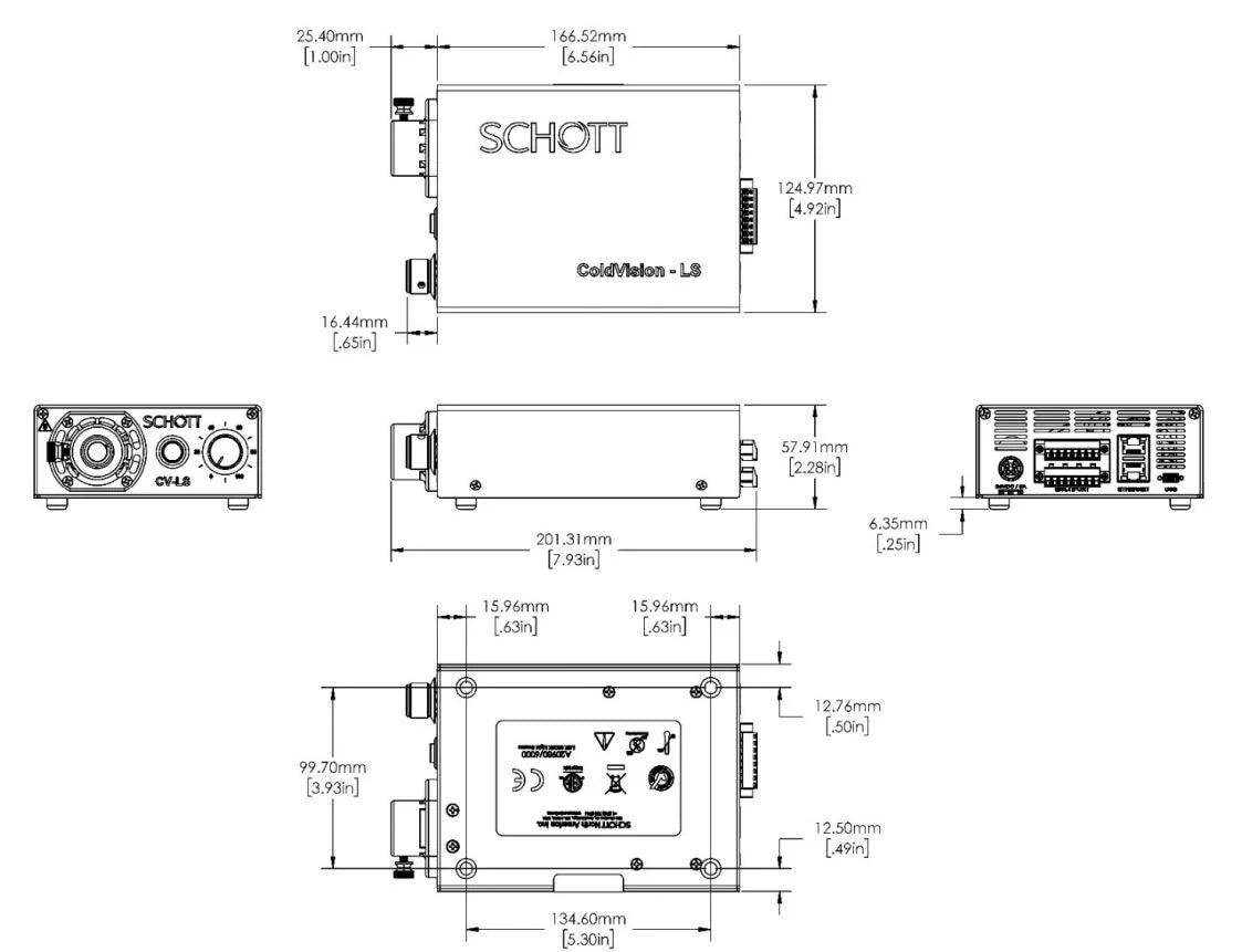 Schott A20980 CV-LS LED Fiber Optic Light Source | A20980/6000K - Microscope Marketplace