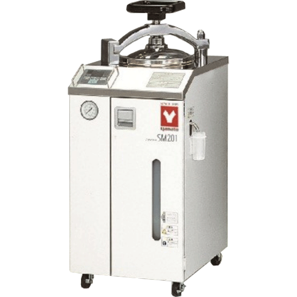 Yamato SM-201 Standard Steam Sterilizer With Dryer 20L (115V) - microscopemarketplace