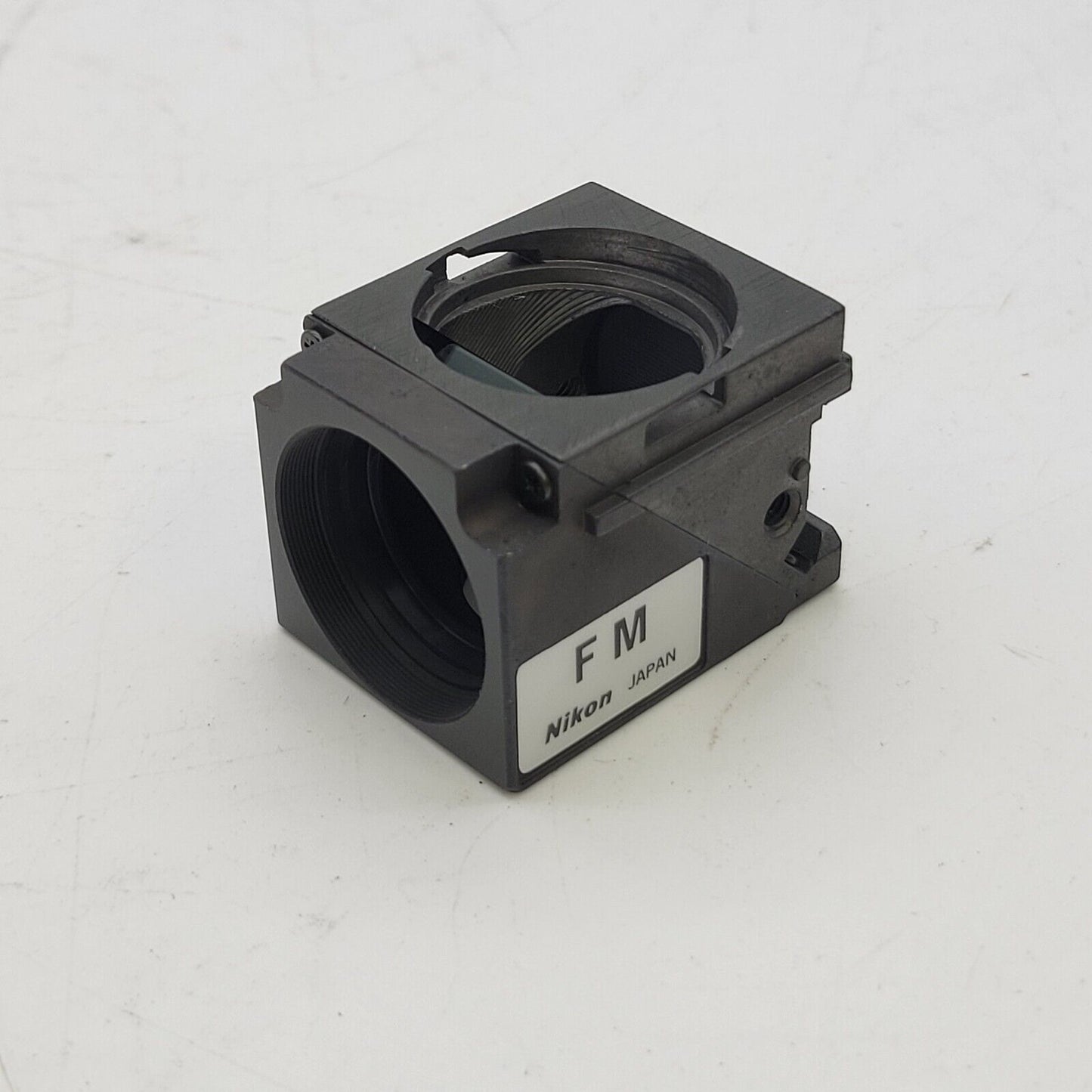 Nikon Microscope E800 Module w. Analyzer, FM Cube, IR Protection, & Camera Port - microscopemarketplace