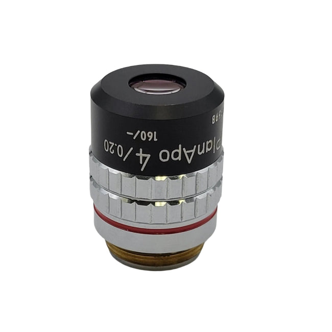 Nikon Microscope Objective PlanApo 4x 160/- Plan Apo - microscopemarketplace