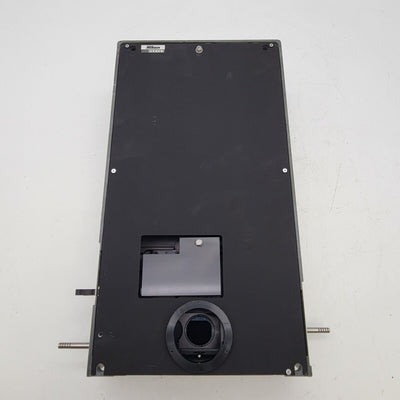 Nikon Microscope E800 Module w. Analyzer, FM Cube, IR Protection, & Camera Port - microscopemarketplace