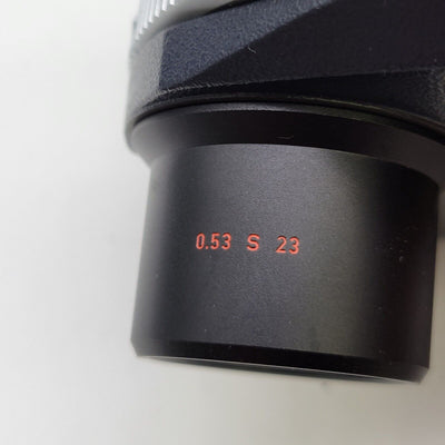 Leica Microscope Condenser 521503 Phase Contrast / DIC with 0.53 S 23 Lens - microscopemarketplace