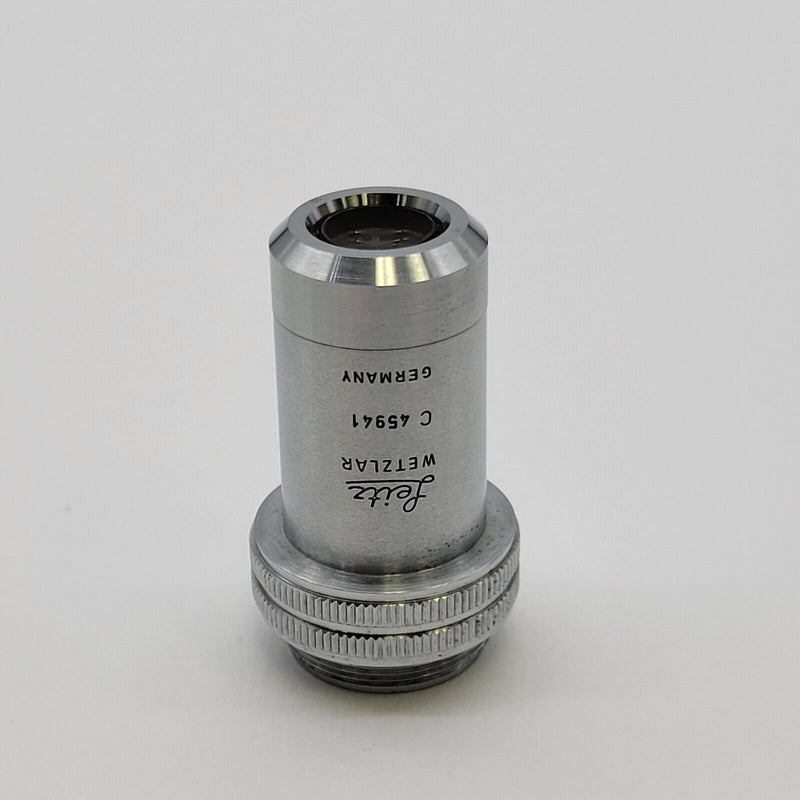 Leitz Microscope Objective Pl Fl 10x  170/-  10/0.30 - microscopemarketplace