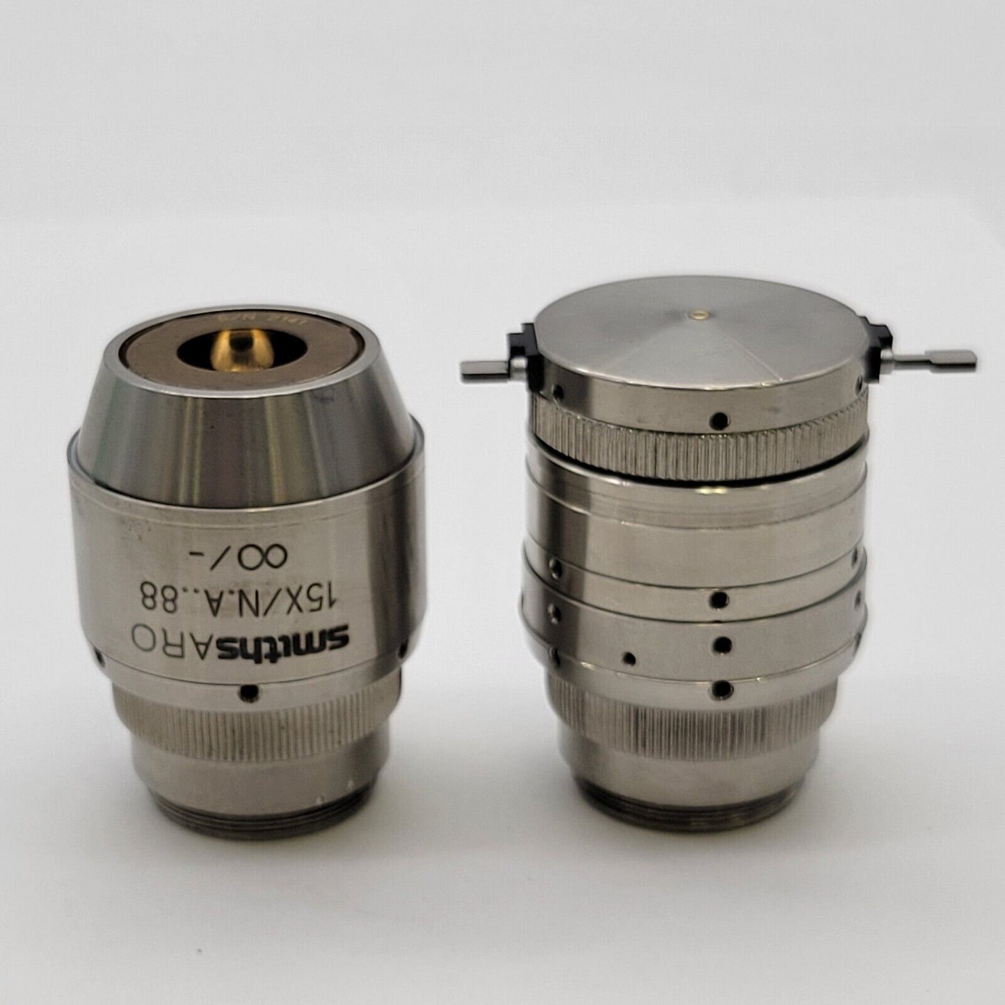 Smiths ARO 15x and ATR 36x Microscope Objective for IlluminatIR Infrared - microscopemarketplace