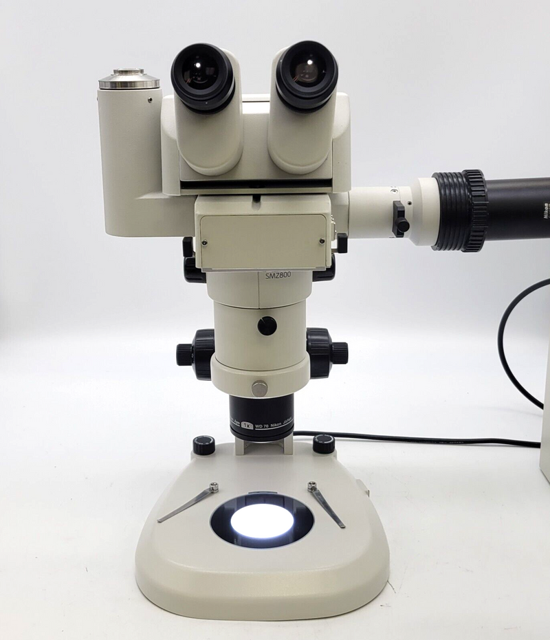Nikon Stereo Microscope SMZ800 with Fluorescence and Photo Port - microscopemarketplace