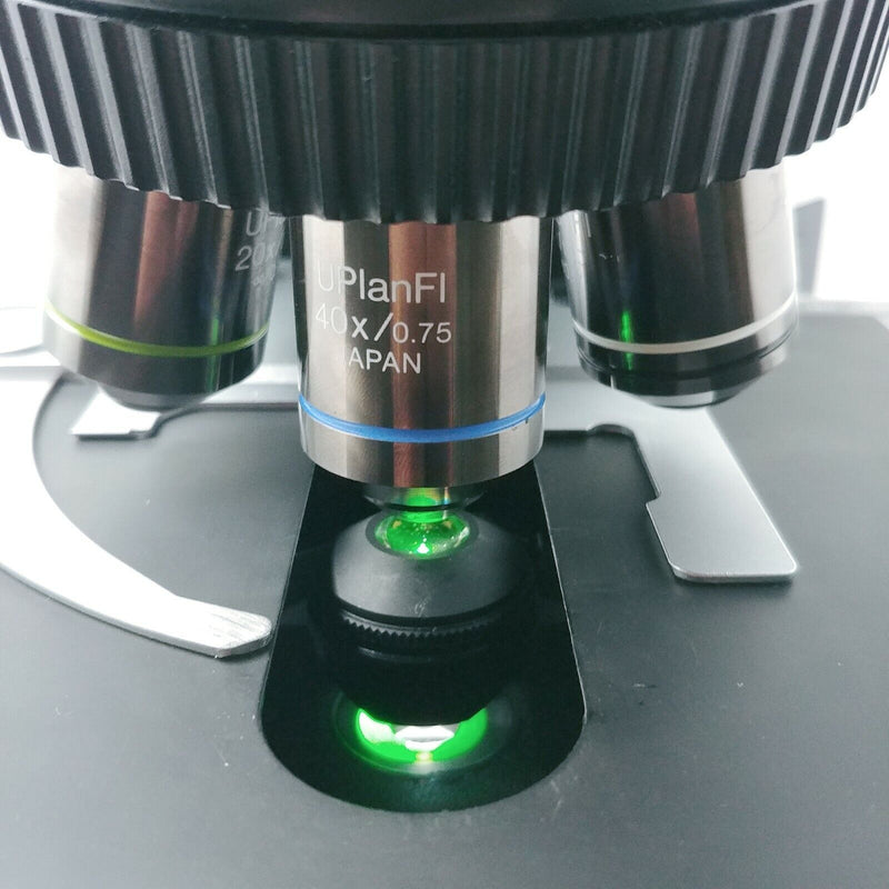 Olympus Microscope BX51 with DIC and Fluorescence - microscopemarketplace