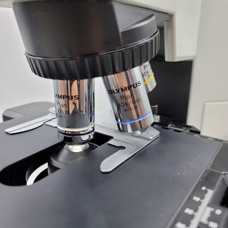 Olympus Microscope BX40 with LED and Trinocular Head - microscopemarketplace