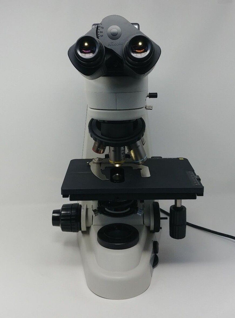 Nikon Microscope Eclipse 50i with Fluorites - microscopemarketplace