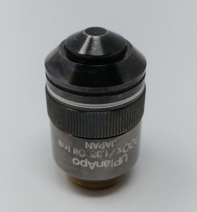 Olympus Microscope UPlanApo 100x/1.35 Oil Iris Objective - microscopemarketplace