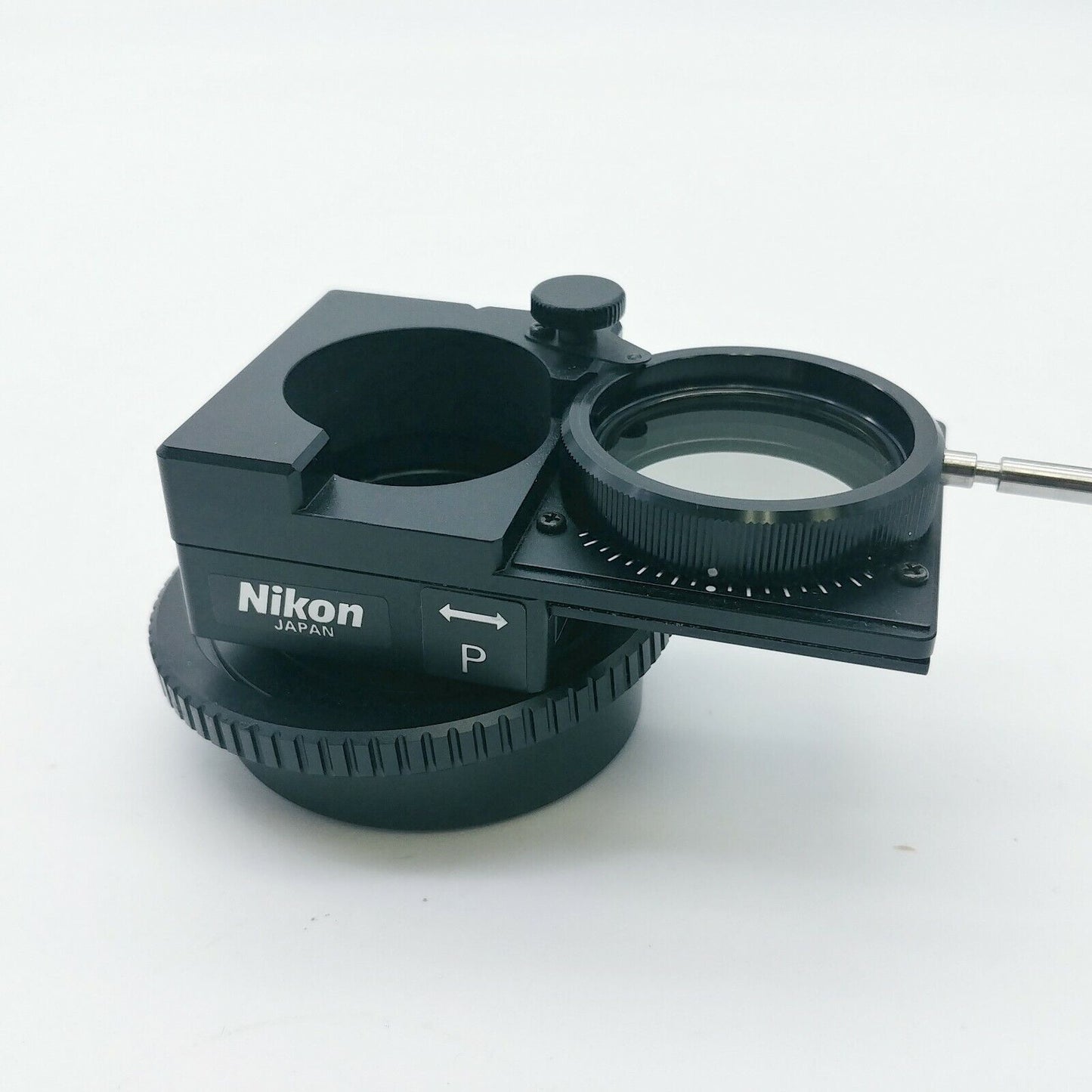 Nikon Microscope Slide Out Polarizer for use with DIC on TE200 / TE300 Inverted - microscopemarketplace