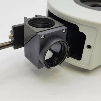 Olympus Microscope U-DP Dual Port Intermediate Tube with U-MF2 Mirror Cube - microscopemarketplace