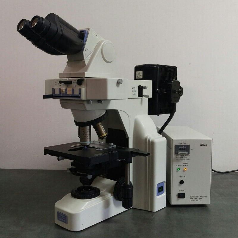 Nikon Microscope Eclipse E400 with Fluorescence - microscopemarketplace