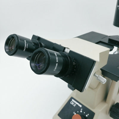 Olympus Microscope CK2 Inverted Tissue Culture 10x 20x - microscopemarketplace