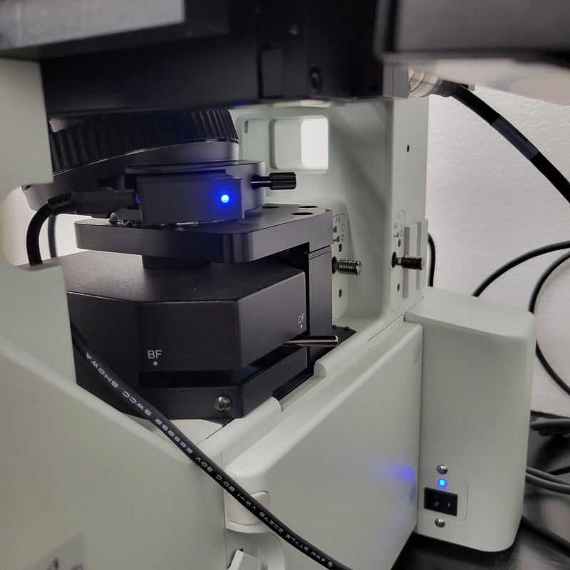 Olympus Microscope GX53 Inverted Metallurgical with Tango Motorized Stage - microscopemarketplace