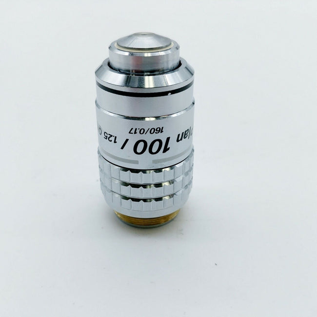 Nikon Microscope Objective Plan 100x Oil 160/0.17 - microscopemarketplace