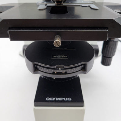 Olympus Microscope BX60 with Fluorescence, Phase Contrast, & Fluorite Objectives - microscopemarketplace
