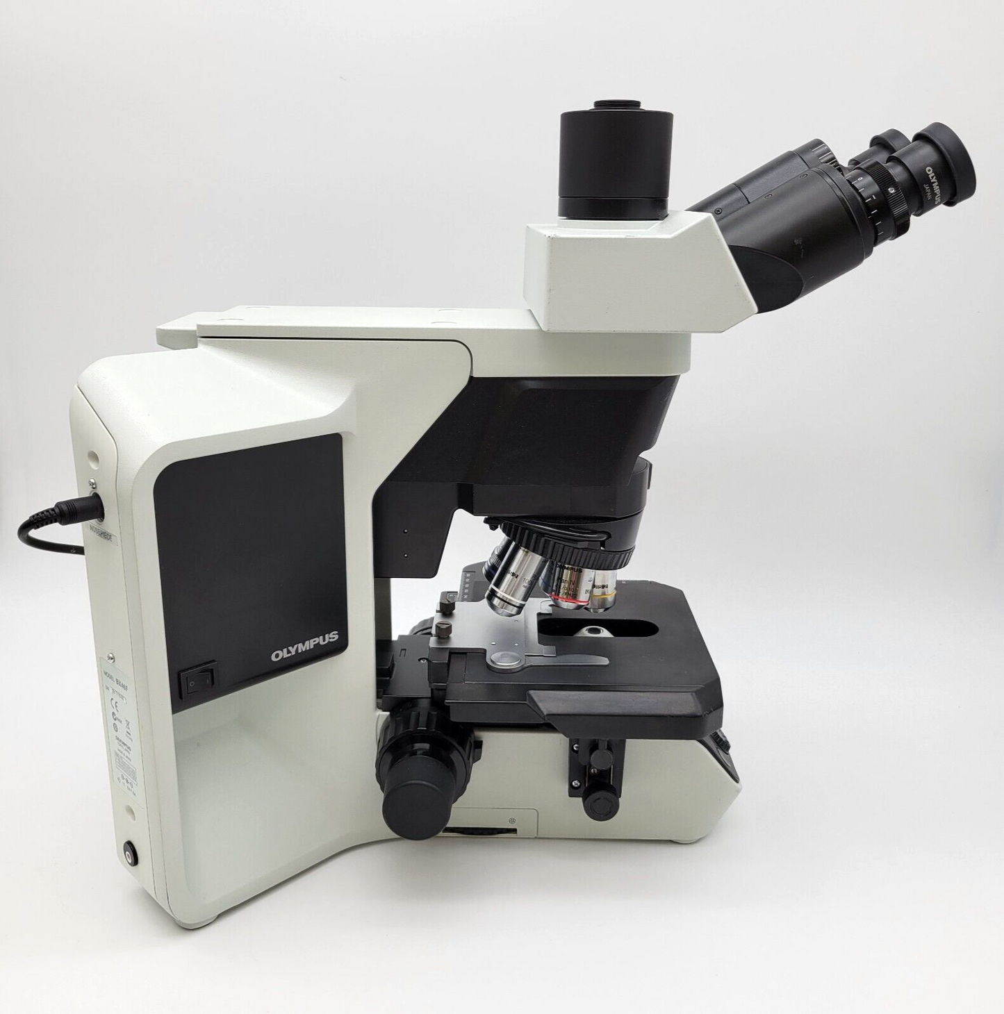 Olympus Microscope BX46 LED with Trinocular Head & 100x Objective for