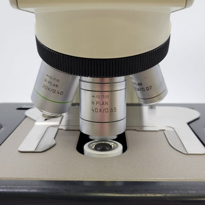 Leica Microscope DM1000 with Tilting Head & 2.5x Objective for Pathology / Mohs - microscopemarketplace