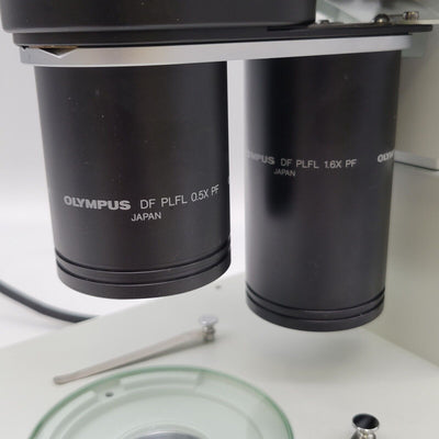 Olympus Stereo Microscope SZX12 with Fluorescence and Trinocular Head - microscopemarketplace