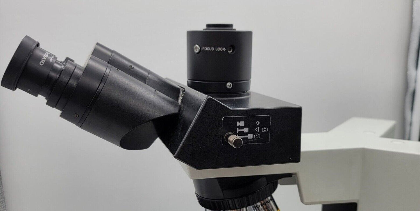 Olympus Microscope BX40 LED Pathology Trinocular - microscopemarketplace