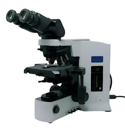 Olympus Microscope BX51 with Fluorites and Tilting Binocular Head Pathology - microscopemarketplace