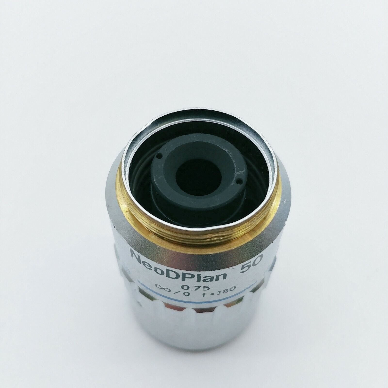 Olympus Microscope Objective NeoDPlan 50x Metallurgical IC 50 ∞/0