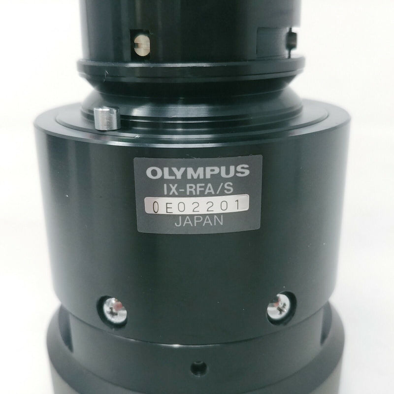 Olympus Microscope IX Fluorescence Filter Turret IX-RFAC & Illuminator IX-RFA/S - microscopemarketplace