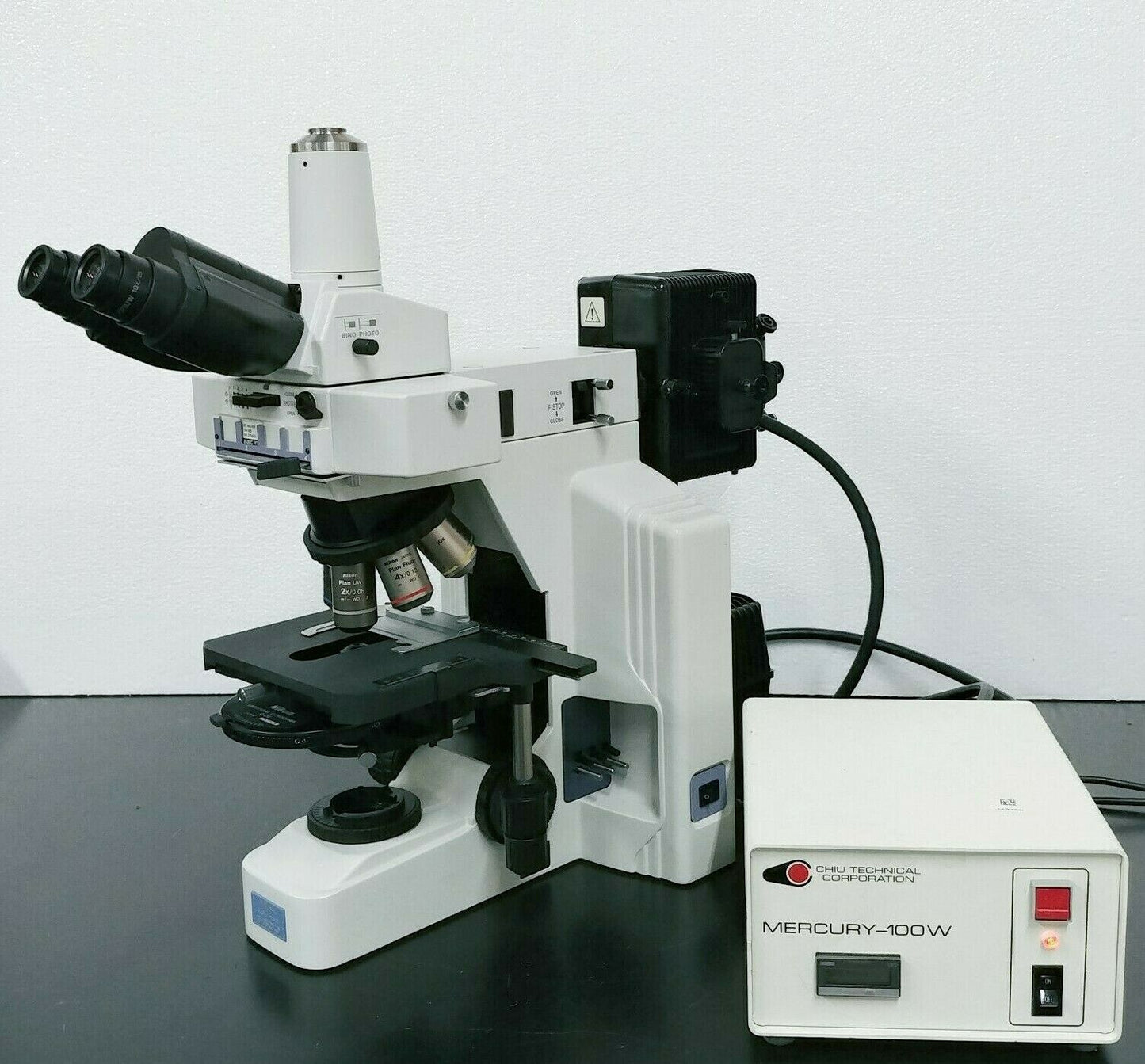 Nikon Microscope Eclipse E600 w/ Fluorescence and Fluorite Objectives Pathology - microscopemarketplace