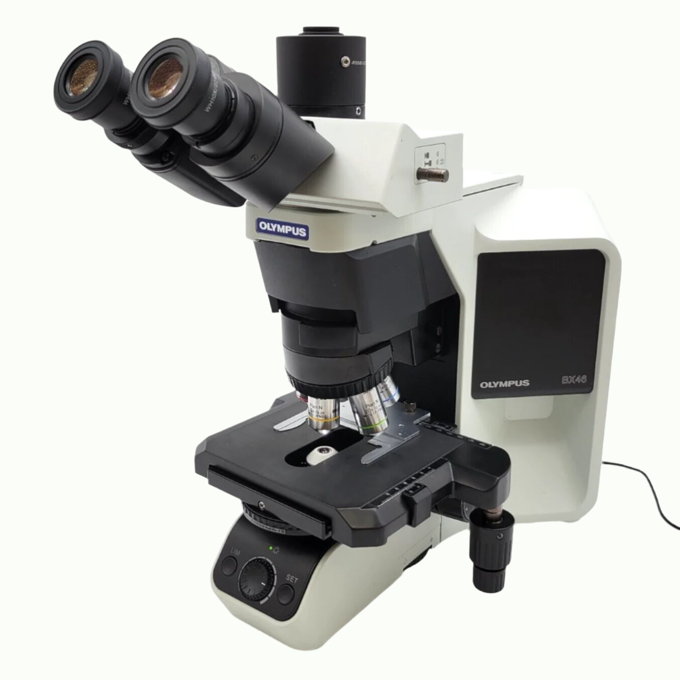 Olympus Microscope BX46 LED with Trinocular Head and 2x for
