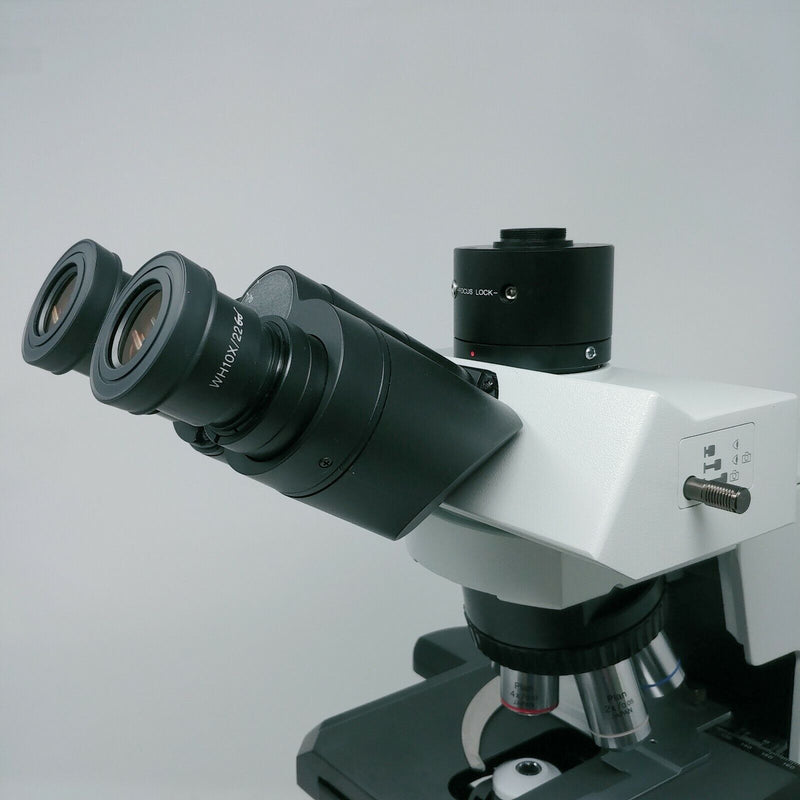 Olympus Microscope BX41 with 2x and Trinocular Head for Forensic Pathology - microscopemarketplace