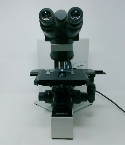 Olympus Microscope BX40 with Tilting Binocular Head - microscopemarketplace