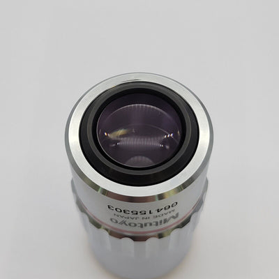 Mitutoyo Microscope Objective M Plan Apo 5x  ∞/0  f=200 - microscopemarketplace