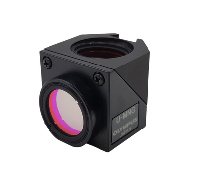 Olympus Microscope Fluorescence Filter Cube U-MNG - microscopemarketplace