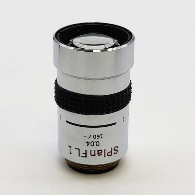 Olympus Microscope Objective SPlan FL 1x 160/- - microscopemarketplace