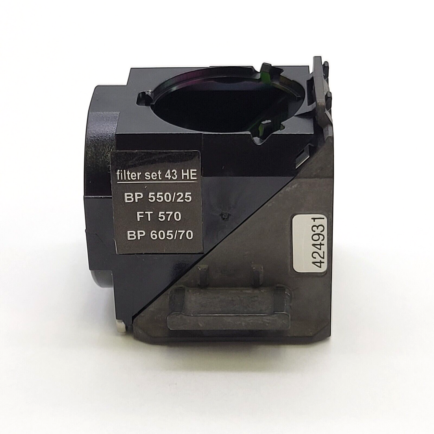 Zeiss Microscope Fluorescence Filter Cube Set 43 HE - microscopemarketplace