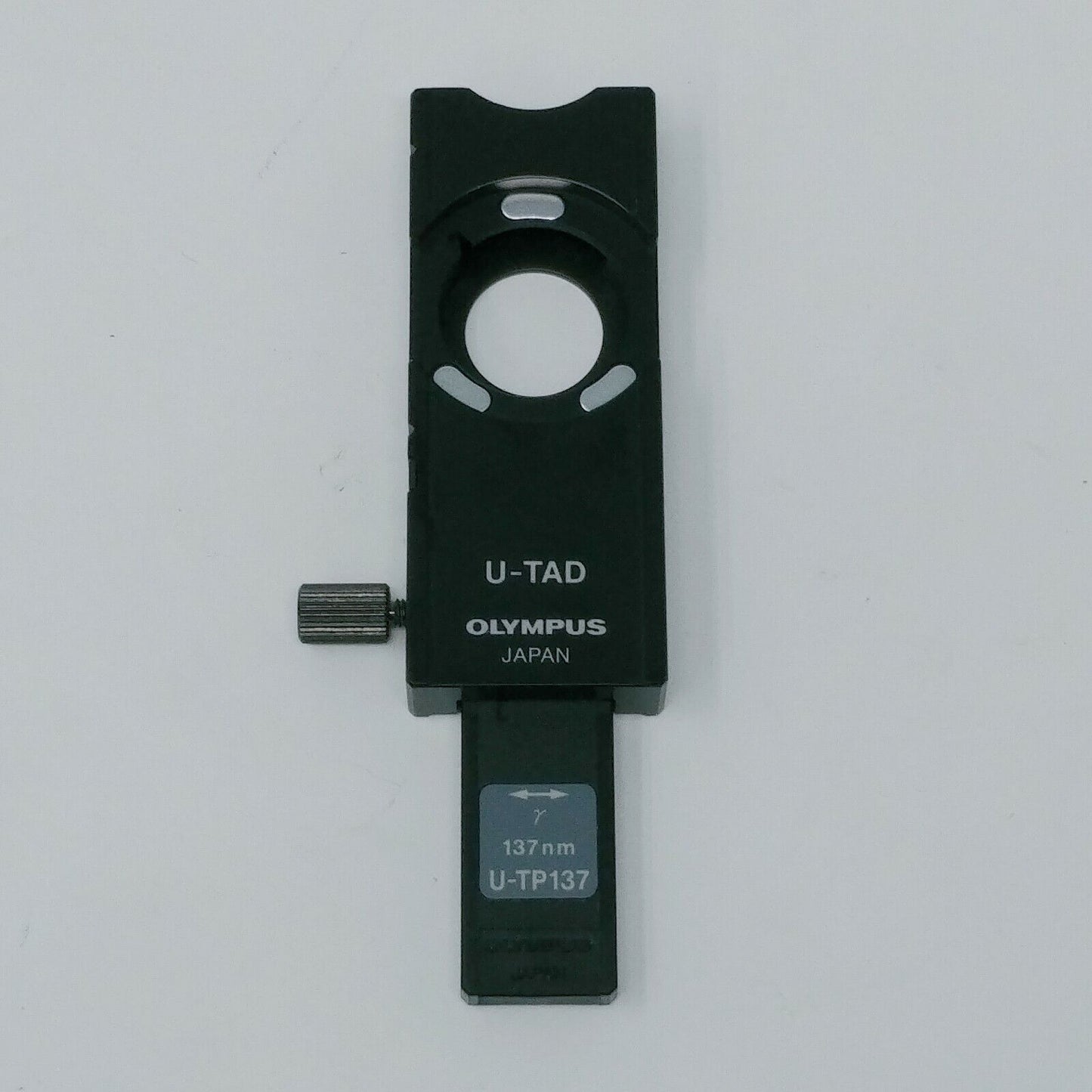 Olympus Microscope U-TAD Compensator Adapter and U-TP137 Quarter Wave ...