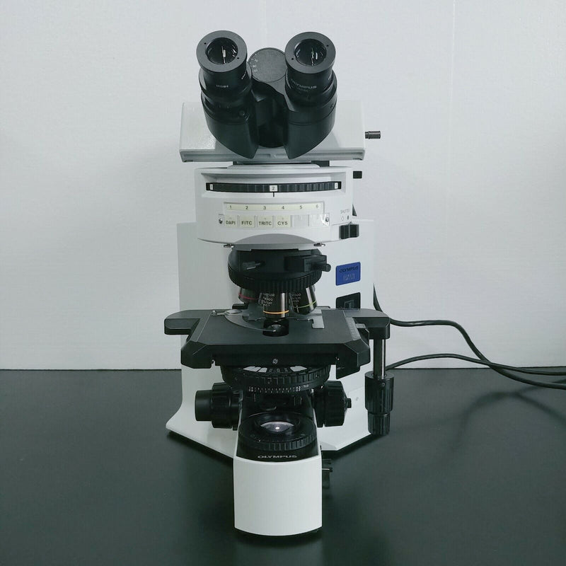 Olympus Microscope BX51 with DIC, Fluorescence and Plan Apos - microscopemarketplace