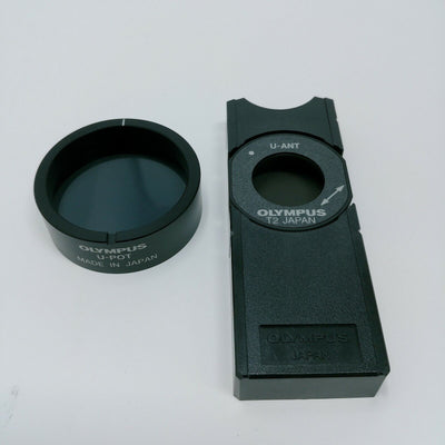 Olympus Microscope BX41 with Trinocular Head, Polarizer, Analyzer, U-POT U-ANT - microscopemarketplace