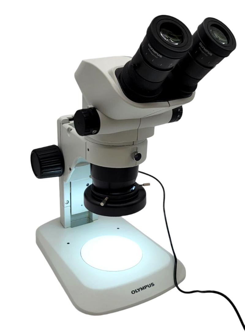 Olympus Stereo Microscope SZ61 with Stand and LED Ring Light ...