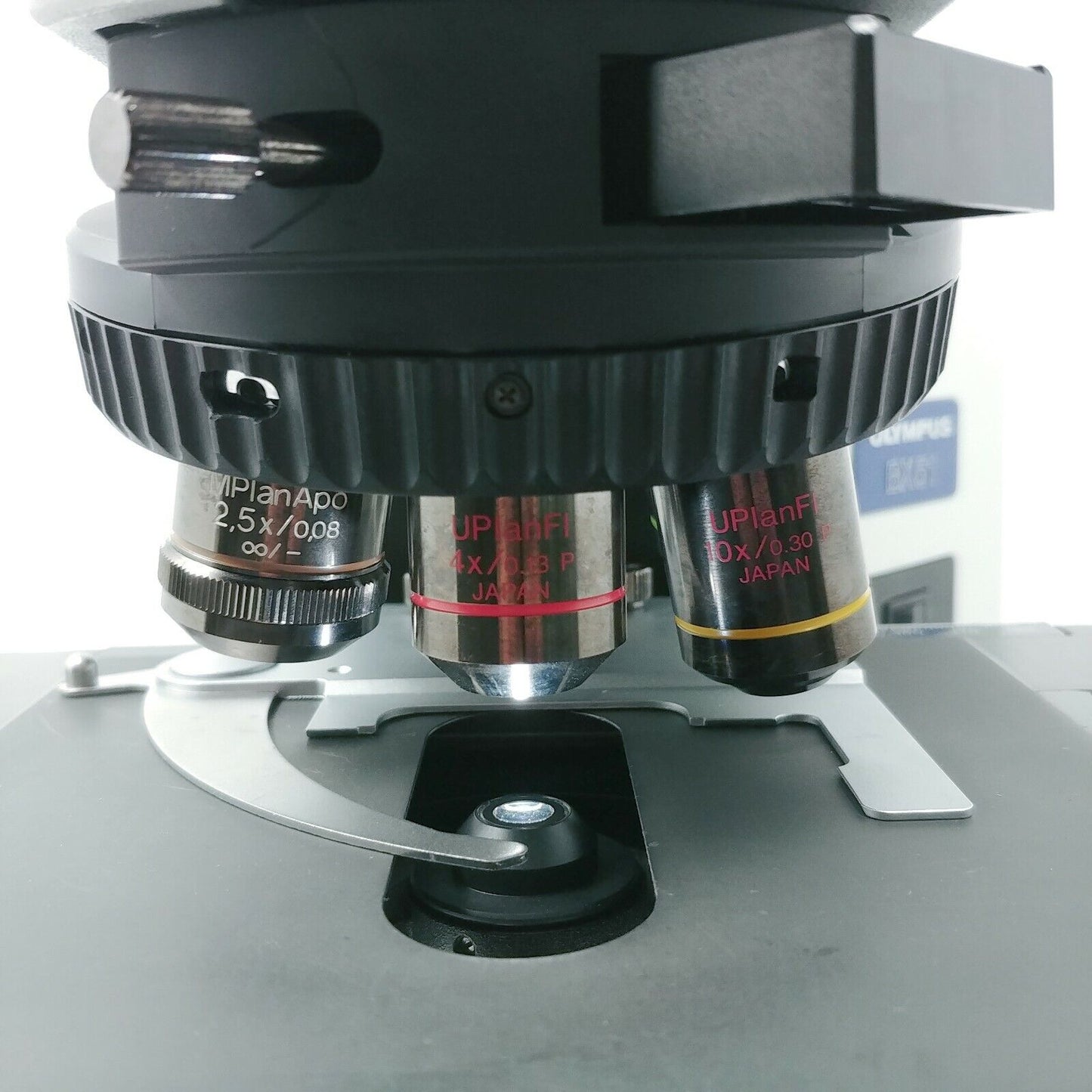 Olympus Microscope BX51 Pol Polarizing with BF/DF and Trinocular Head - microscopemarketplace