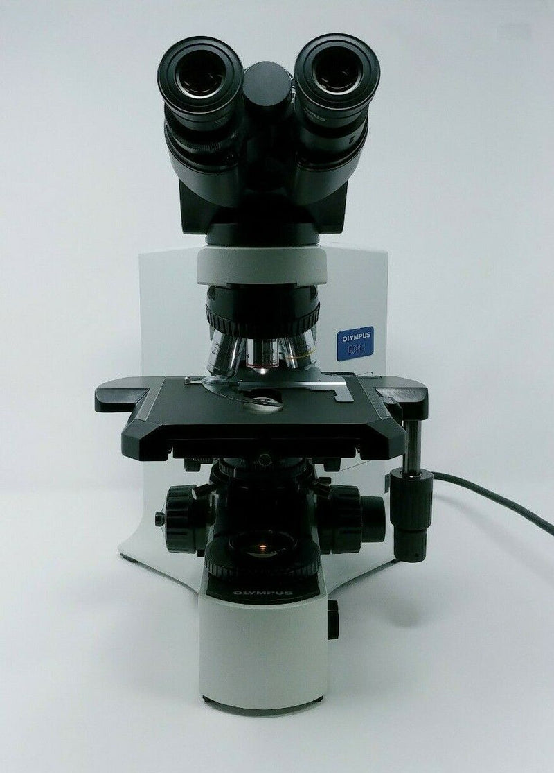 Olympus Microscope BX41 with Tilting Head and 2x for Forensic Pathology - microscopemarketplace