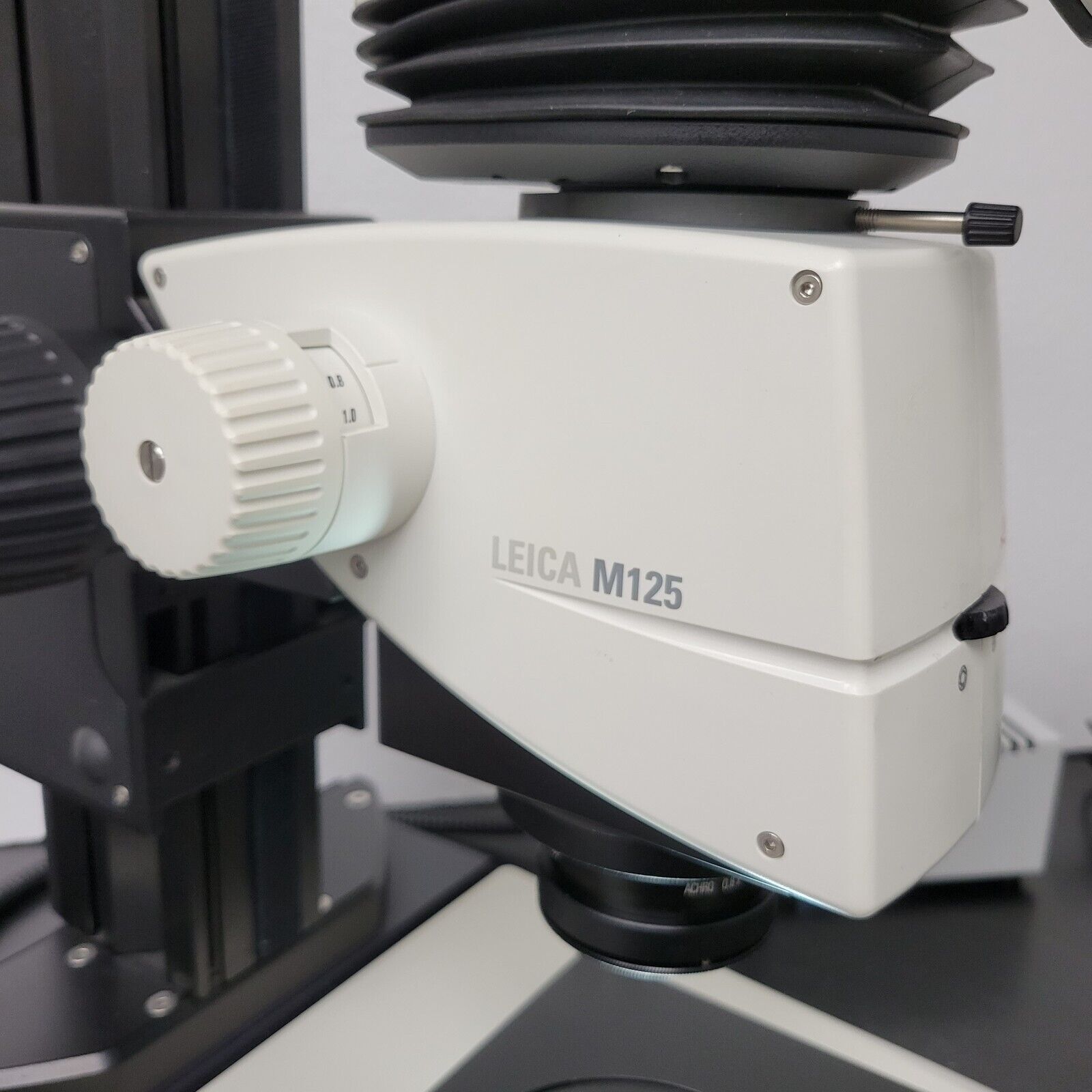 Leica Stereo Microscope M125 w. Tilt Head & TL4000 BF/DF Transmitted L