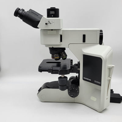 Olympus Microscope BX53M LED Metallurgical with Trinocular Head - microscopemarketplace