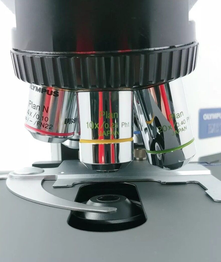 Olympus Microscope BX51 with Phase Contrast and Tilting Binocular Head - microscopemarketplace