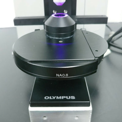 Olympus Microscope BX50 Water Immersion with Fluorescence and DIC - microscopemarketplace