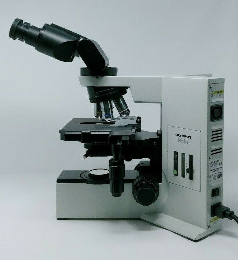 Olympus Microscope BX40 with Tilting Head and 100x - microscopemarketplace