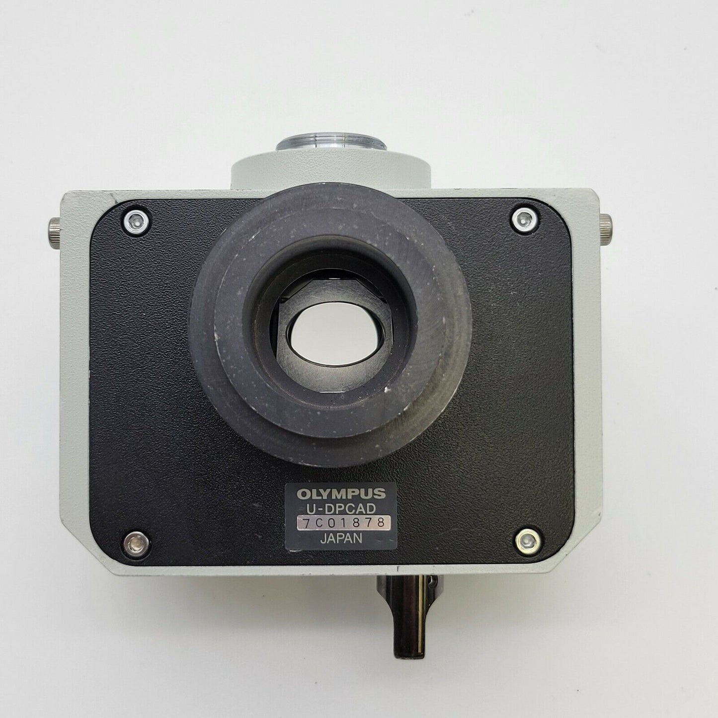 Olympus Microscope U-DPCAD Dual Port Camera Adapter C-Mount - microscopemarketplace