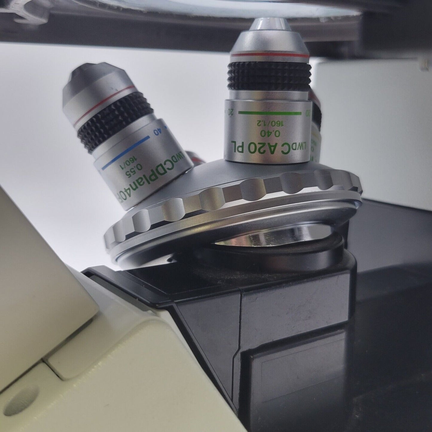 Olympus Microscope CK40 with Phase Contrast and Trinocular Head - microscopemarketplace