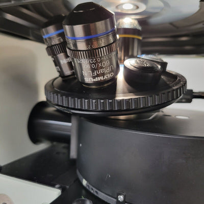 Olympus Microscope IX71 Inverted with DIC and Fluorescence - microscopemarketplace
