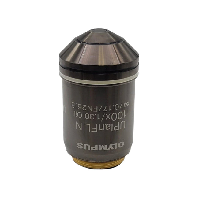 Olympus Microscope Objective UPlanFL N 100x Oil Plan Fluorite - microscopemarketplace